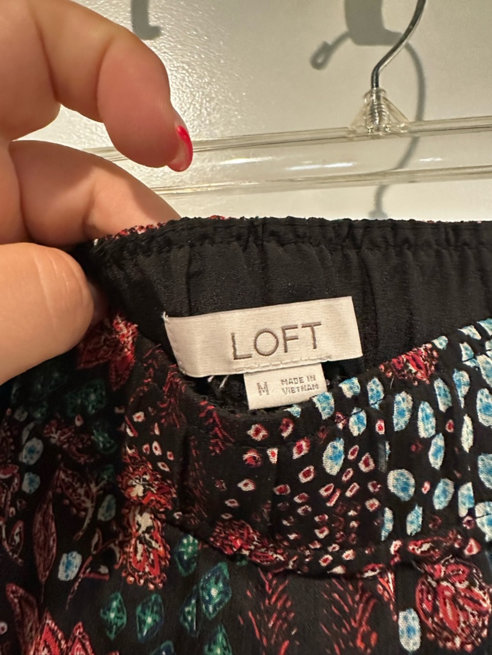 LOFT Floral Maxi Skirt - Medium - Picture 2 of 3
